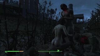 A Pregnant Whore in the Village has Served Satisfied Guys | Porno Game