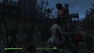 A Pregnant Whore in the Village has Served Satisfied Guys | Porno Game