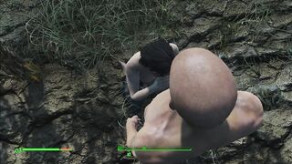 A Pregnant Whore in the Village has Served Satisfied Guys | Porno Game
