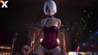 [RFF#64] SUBMISSIVE 2B RIDING HER MASTER