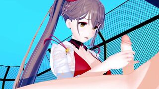 Zuikaku Azur Lane 3D Hentai 1/7