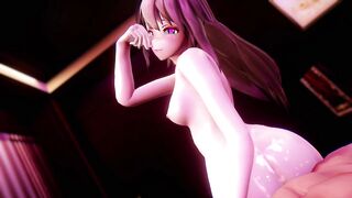 【MMD R-18 SEX DANCE】BIG ASS SWALLOWING CUM SWEET FUCK セクシーなお尻 [MMD]