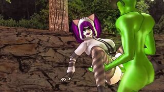 Kokoro Fucked Hard by Ogre Goblin Monster (3 of 11)
