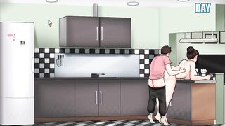 House Chores - Beta 0.6.1 Part 14 Sex in the Kitchen by LoveSkySan