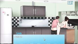 House Chores - Beta 0.6.1 Part 14 Sex in the Kitchen by LoveSkySan