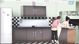 House Chores - Beta 0.6.1 Part 14 Sex in the Kitchen by LoveSkySan
