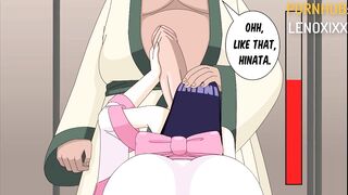 Hinata Blowjob and Creampie Anal