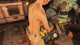 Girl is Literally on Fire from Sex in the Game Fallout | PC Gameplay, Adult Games