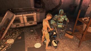 Girl is Literally on Fire from Sex in the Game Fallout | PC Gameplay, Adult Games