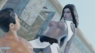 Greek Women Takes Big Dick from Spartan Soldier