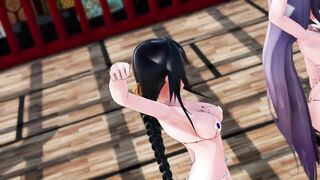 【R18-MMD】Dance (character Names?)