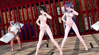 【R18-MMD】Dance (character Names?)