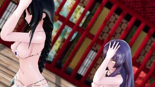 【R18-MMD】Dance (character Names?)