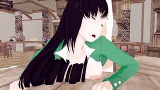 Noel Niihashi BURN THE WITCH 3D Hentai Part5