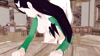 Noel Niihashi BURN THE WITCH 3D Hentai Part5
