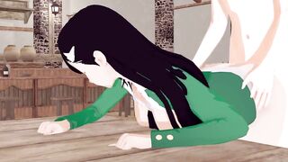 Noel Niihashi BURN THE WITCH 3D Hentai Part5