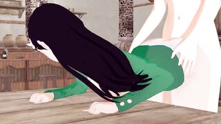 Noel Niihashi BURN THE WITCH 3D Hentai Part5