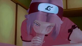 Crossing Lust Part 9 - Haruno Sakura Sucking a Big Dick