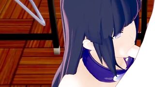 Hinata Sucking Naruto's Dick Hentai (P4)
