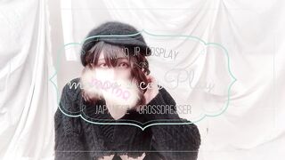 女装 子|crossdresser| タイツ越しにおもちゃをあててお漏らしする男の娘　japanese　hentai Cute　boy