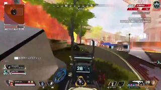 【APEX Legends クリップ】エイムが海外旅行してもスパレジェなら勝てます