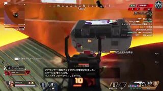 【APEX Legends クリップ】エイムが海外旅行してもスパレジェなら勝てます