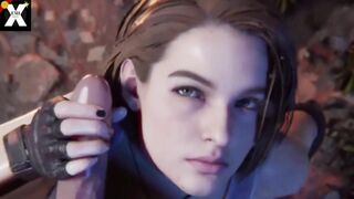 [RFF#31] JILL VALENTINE BEST HANDJOB/FACIAL