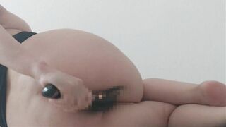 【japanese Girl】 Masturbation with a Head Massage Machine part2【ASMR】