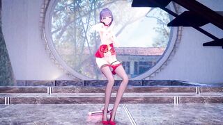 【R18-MMD】Honkai Impact 3rd Raiden Mei 雷電芽衣 - Bon Bon Chocolat