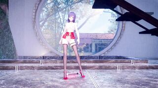 【R18-MMD】Honkai Impact 3rd Raiden Mei 雷電芽衣 - Bon Bon Chocolat