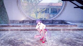 【R18-MMD】Honkai Impact 3rd Raiden Mei 雷電芽衣 - Bon Bon Chocolat