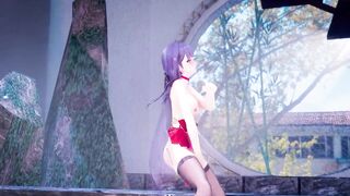 【R18-MMD】Honkai Impact 3rd Raiden Mei 雷電芽衣 - Bon Bon Chocolat