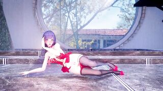 【R18-MMD】Honkai Impact 3rd Raiden Mei 雷電芽衣 - Bon Bon Chocolat