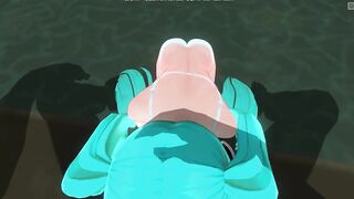 3D HENTAI POV Hatsune Miku Sucks you off
