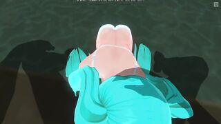 3D HENTAI POV Hatsune Miku Sucks you off