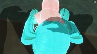 3D HENTAI POV Hatsune Miku Sucks you off