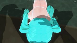 3D HENTAI POV Hatsune Miku Sucks you off