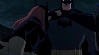 Batgirl and Batman get Hot and Heavy on Rooftop