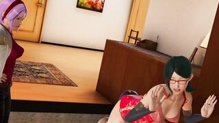 Sarada tries to Unlock the first Door