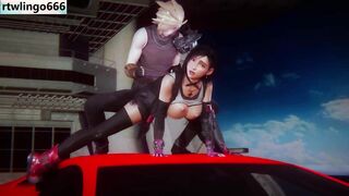 Tifa Intense Sex on the Car Roof - Exclusive Production