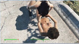 Strapon Games. Girls Love Sex Toys | Fallout 4, Porno Game 3d