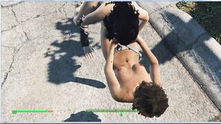 Strapon Games. Girls Love Sex Toys | Fallout 4, Porno Game 3d
