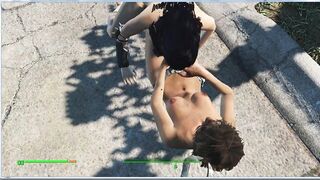 Strapon Games. Girls Love Sex Toys | Fallout 4, Porno Game 3d