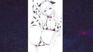 DOJA CAT - MOO ANIME COWGIRL CLASSIC SLIDESHOW AMV HMV VAPORWAVE TO SLOWED + REVERB EDITION