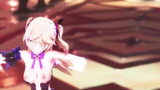【R18-MMD】Genshin Impact Fischl Dance + Fuck