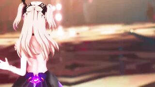 【R18-MMD】Genshin Impact Fischl Dance + Fuck