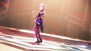 【R18-MMD】Genshin Impact Fischl Dance + Fuck