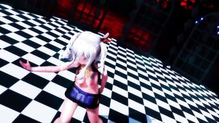 【R18-MMD】DearDoppelganger Strip Dance + Gangbang