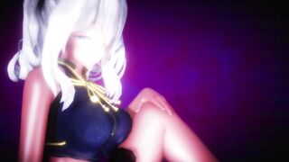 【R18-MMD】DearDoppelganger Strip Dance + Gangbang