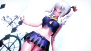 【R18-MMD】DearDoppelganger Strip Dance + Gangbang
